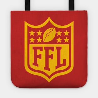 Fantasy Football Logo San Diego Chargers Colors Tote