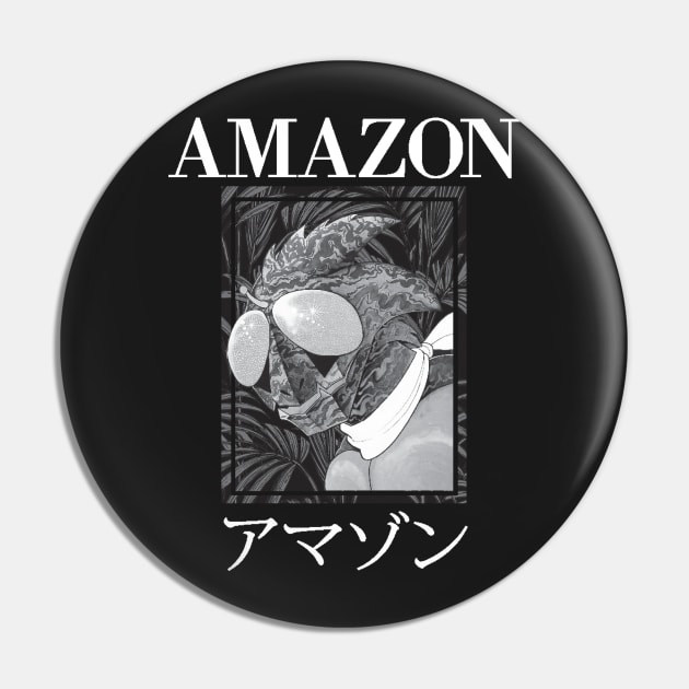 Kamen Rider Amazon Manga Art Tee Pin by crystal.module