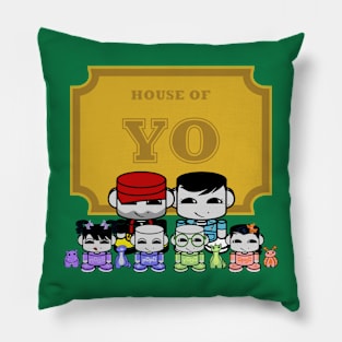 O'BABYBOT: House of Yo Family Pillow