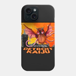 Měngqín in Our Lady of the Rosary's Belfry! - Pete Coe's Detroit Kaiju series Phone Case