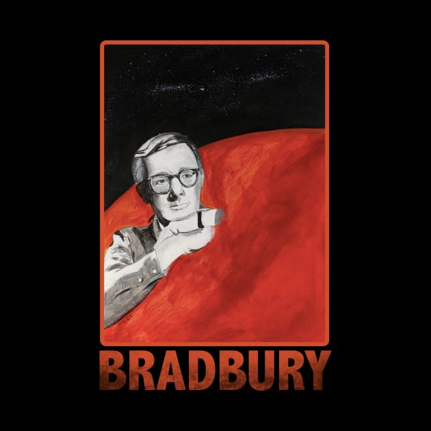 Ray Bradbury on Mars- Text Design by ianoz