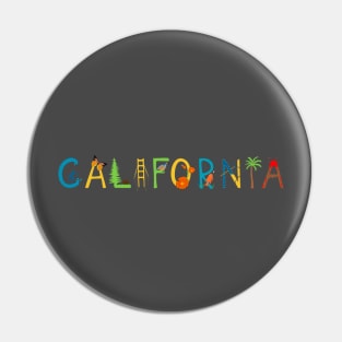 California Pin