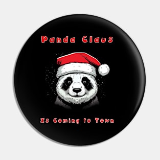 Panda Claus is Coming to Town! Pin