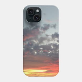 Sunset in the clouds Phone Case