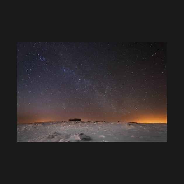 PANSTARRS Comet over Fan Brycheiniog, Carmarthen Fan, Brecon Beacons by dasantillo