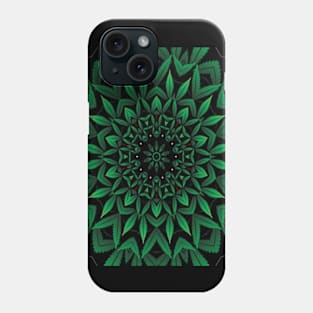 cool weed mandala to mesmersie your friends Phone Case