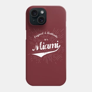 Original Miami City Shirt Phone Case