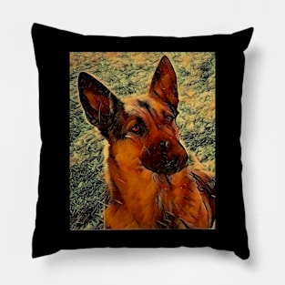 German Shepard Pillow