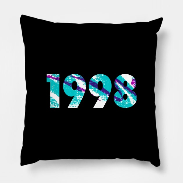 1998 Retro Pillow by ACGraphics