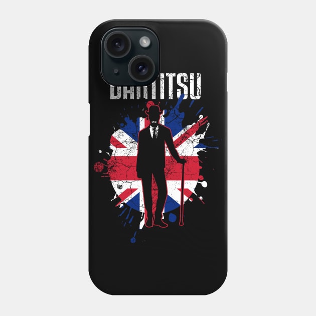 British Bartitsu Defence Walking Sticks Martial Arts Phone Case by JTYDesigns