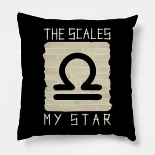 Libra The Scales Pillow