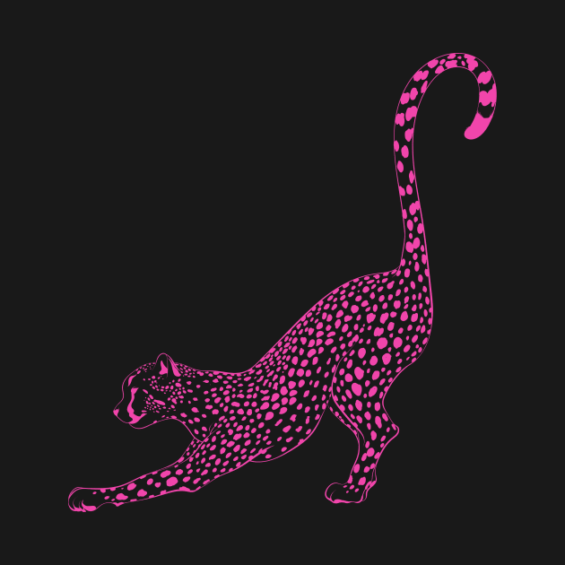 hot pink cheetah preppy aesthetic by Asilynn