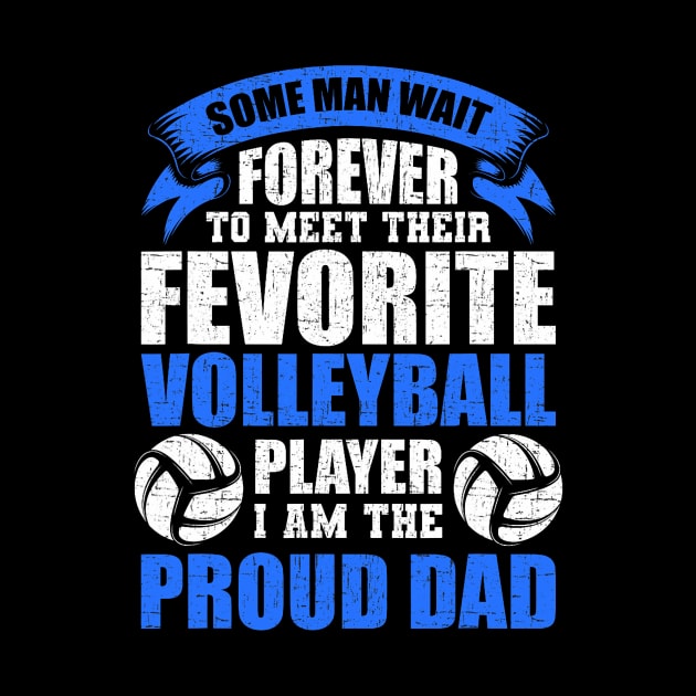 I Am the Proud Dad of The Volleyball Player Coach Player by jadolomadolo