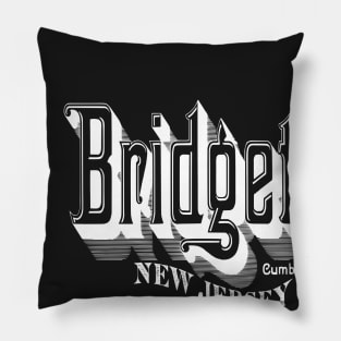 Vintage Bridgeton, NJ Pillow