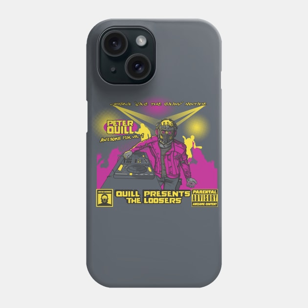 DJ Quill Mixtape Phone Case by AndreusD