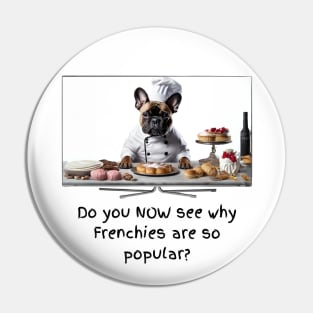 Talented French Bulldog Hosting Baking TV Show Pin