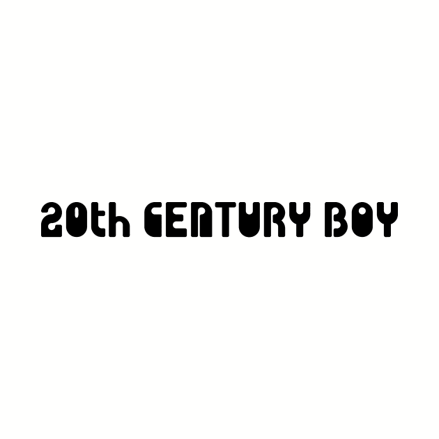 20th Century Boy, black by Perezzzoso