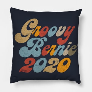 Groovy Bernie 2020 Pillow