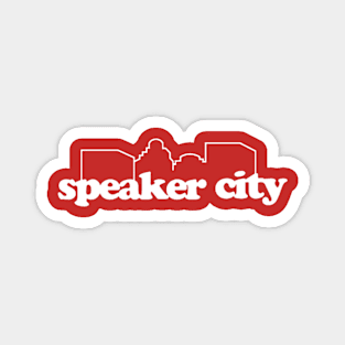 Speaker City Magnet