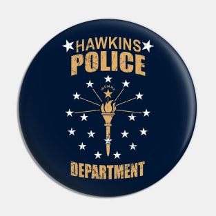 Nerdy Tee - Hawkins Police Dept Pin