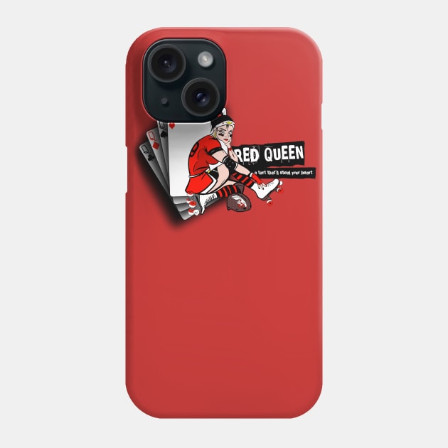 Red Queen Phone Case by SpicyMonocle