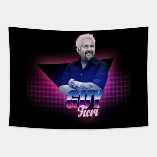 Guy Fieri Tribute Retro 90s Tapestry