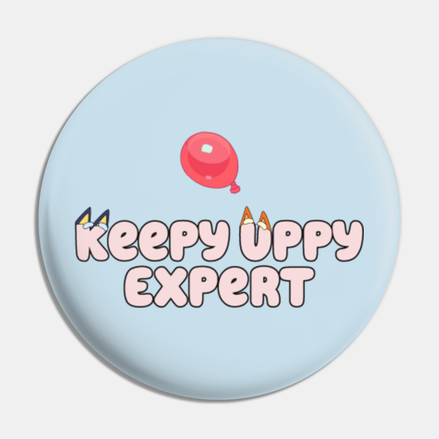 Bluey Keepy Uppy Bluey Pin TeePublic