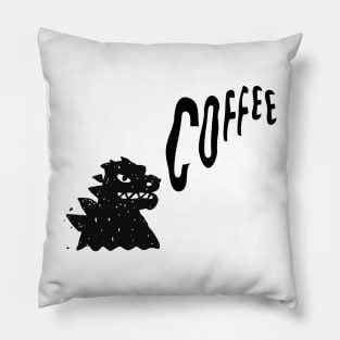 Coffee Monster Pillow