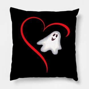 Heart Ghost Pillow