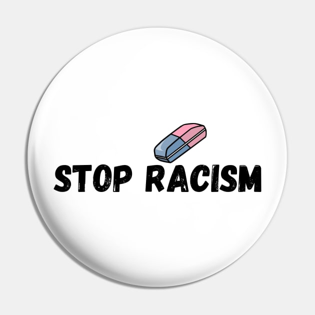 Stop Racism Pin by merysam