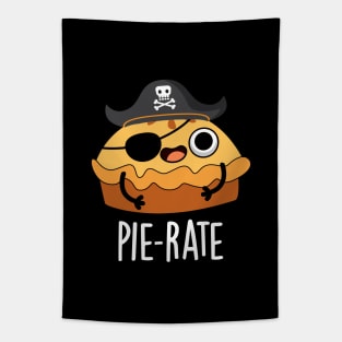 Pie-rate Cute Pirate Pie Pun Tapestry