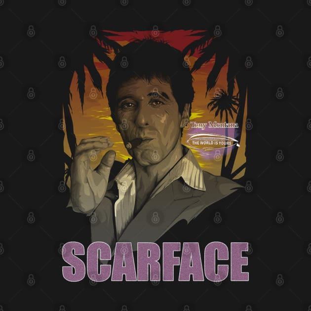 Tony Montana - SCARFACE by Chairrera