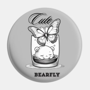 Cute Bearfly Pin