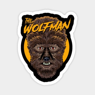 vintage the wolfman Magnet