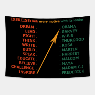 black americans exercise Tapestry