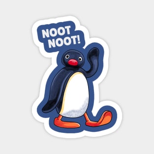 Pinguin Noot Noot Meme Magnet