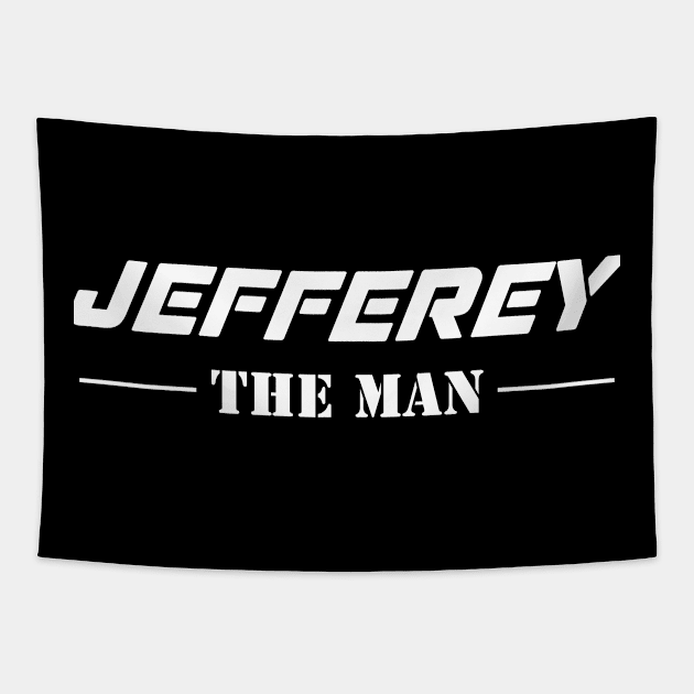 Jefferey The Man | Team Jefferey | Jefferey Surname Tapestry by Carbon