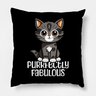 Purrfectly Fabulous Pillow