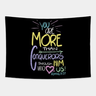 More than Conquerors Tapestry