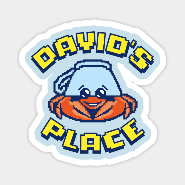 David's Place Logo Magnet by Rusty Quill