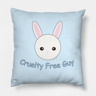 Cruelty Free Guy Pillow