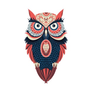 Owl Mandalla Graphic Tee T-Shirt