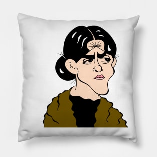 LAUGH IN FAN ART - RUTH BUZZI!! Pillow