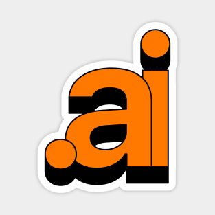 Typography design of Adobe Illustrator Extension .ai Magnet