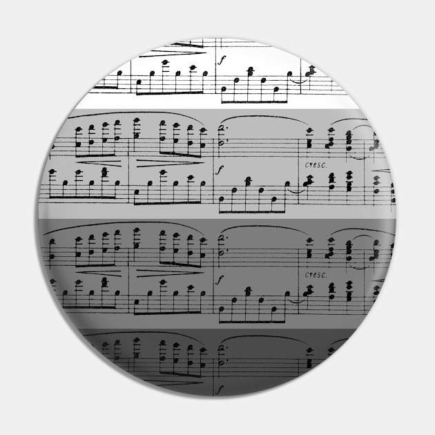MUSIC IN GRADIENTS OF GREY - OMBRES OF GRAY - MUSICALS MONOCHROME #septcho19 Pin by colorsandpatterns