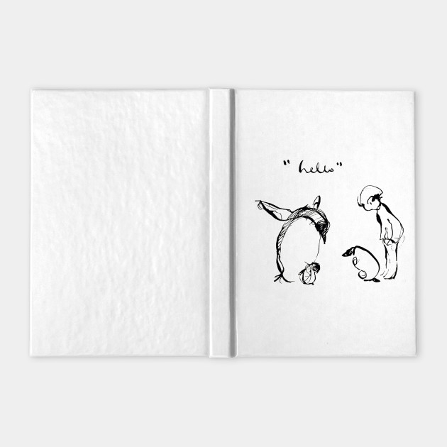 Hello Charlie Mackesy Charlie Mackesy Notebook Teepublic