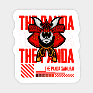 PANDA THE RED SAMURAI Magnet