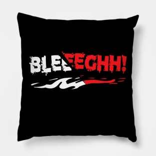 Bleeeghh! Metal Music Fan Pillow