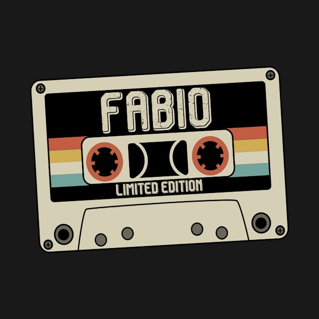 Fabio - Limited Edition - Vintage Style by Debbie Art