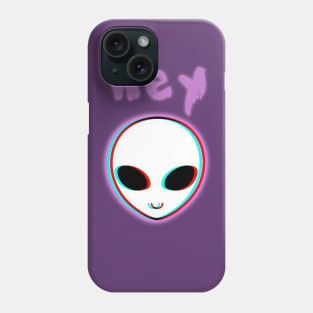 Alien  welcomes you in area 51 Phone Case